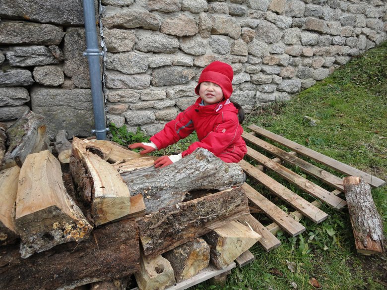 Tracteur et Lucie 2